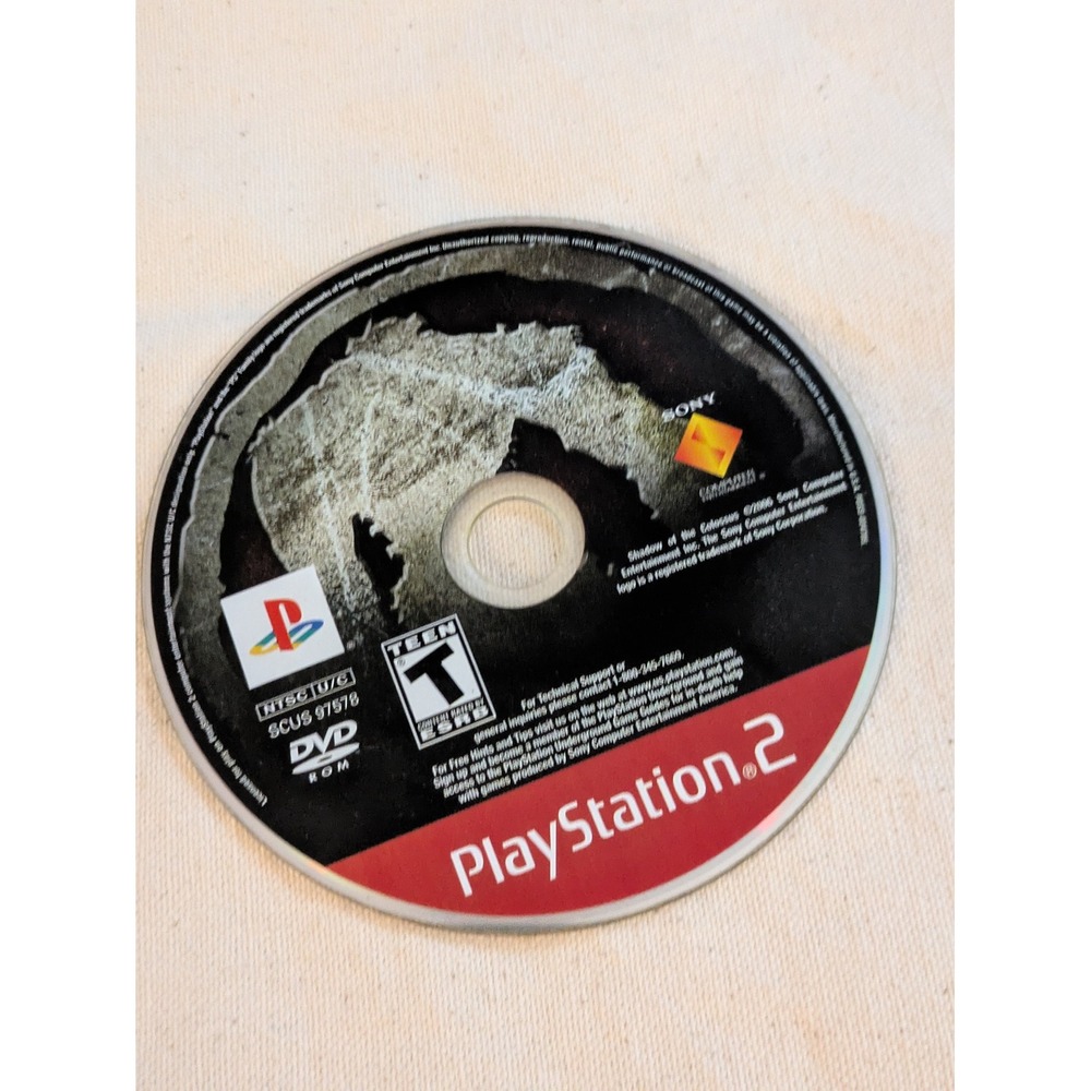 Shadow of the Colossus Sony PlayStation 2 PS2 2005 SCUS 97578 Disc Only Action